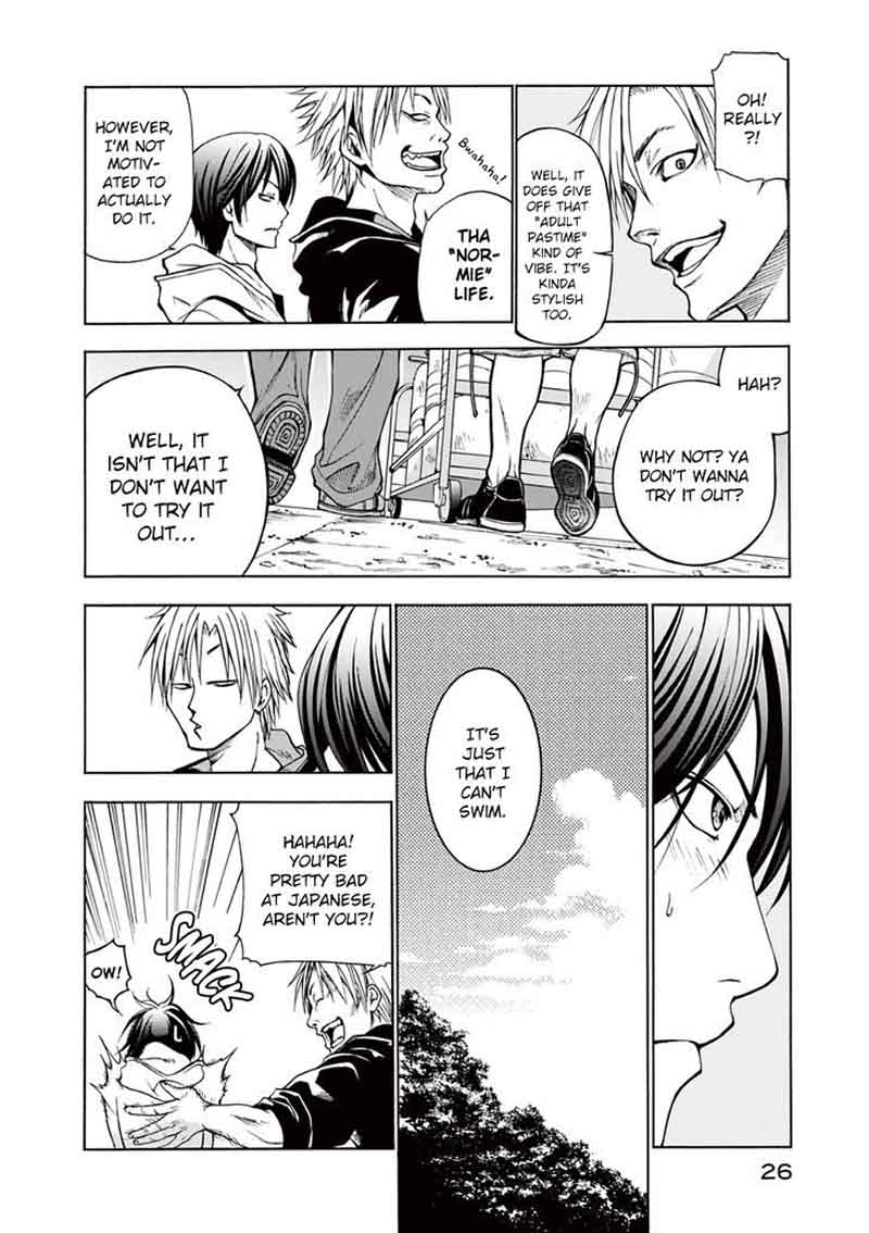 Grand Blue Manga Chapter 1 page 24 - Deep Blue scene