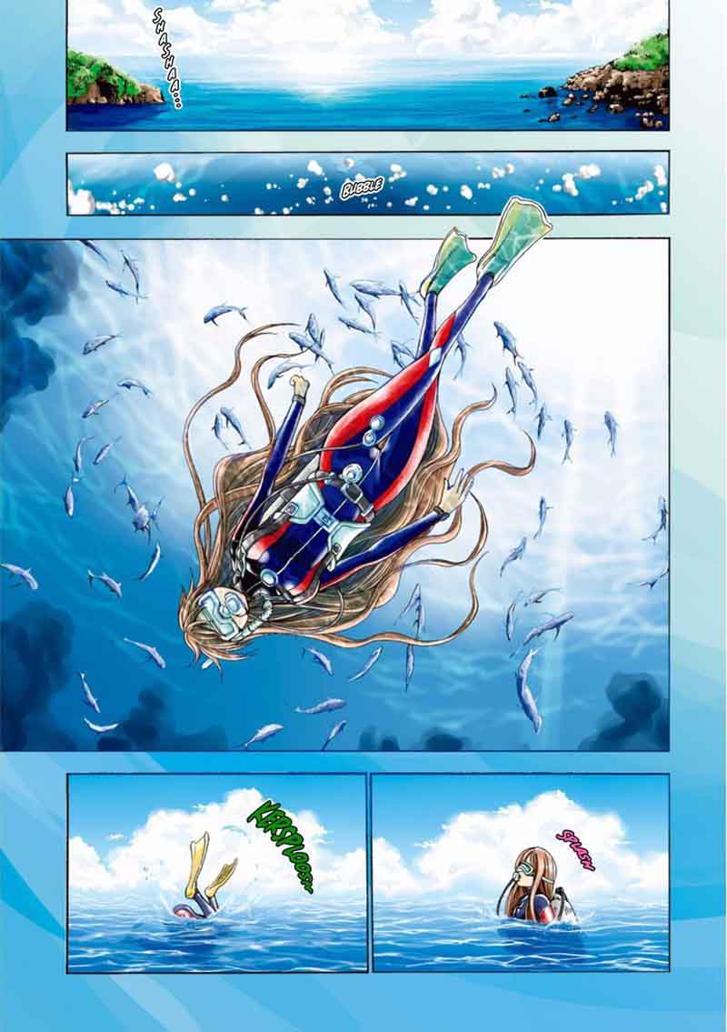 Grand Blue Manga Chapter 1 page 3 - Deep Blue scene