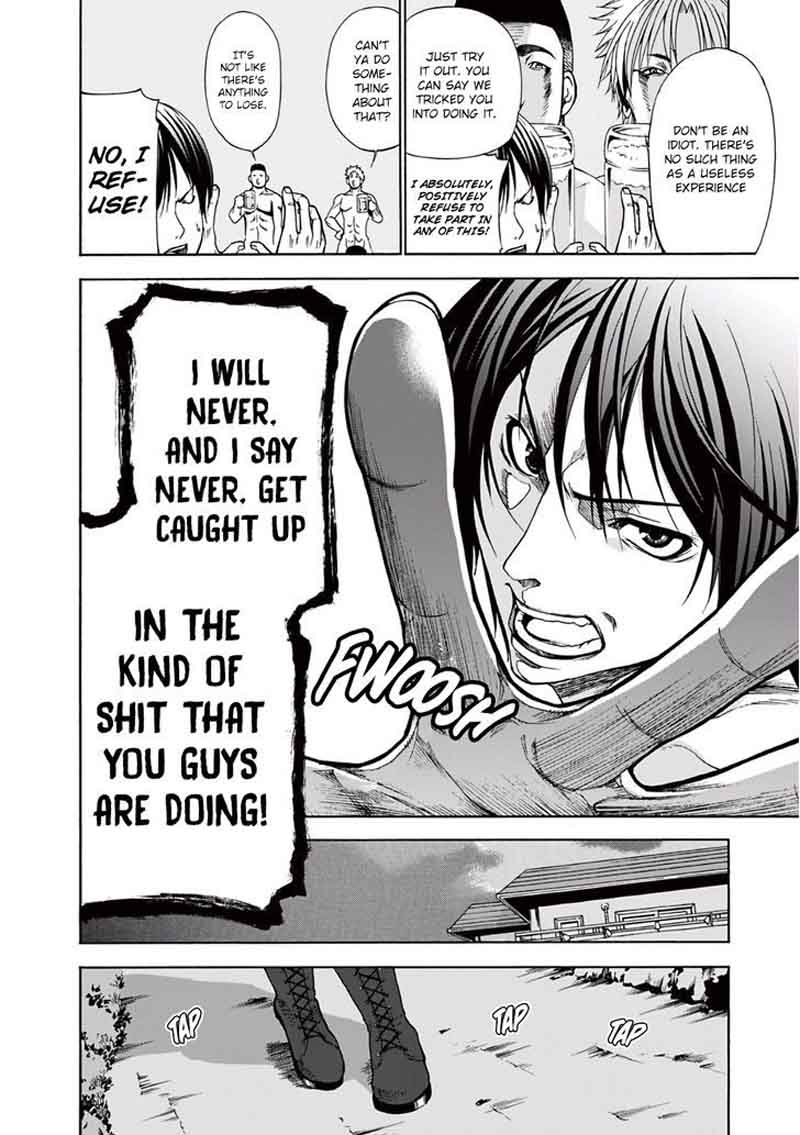 Grand Blue Manga Chapter 1 page 34 - Deep Blue scene
