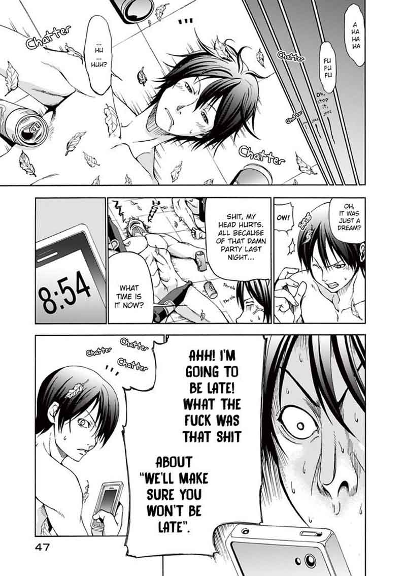 Grand Blue Manga Chapter 1 page 45 - Deep Blue scene