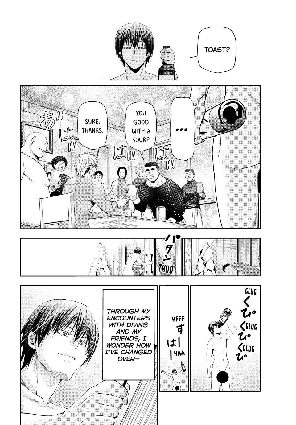 Grand Blue Manga Chapter 100 page 10 - Anniversary! scene