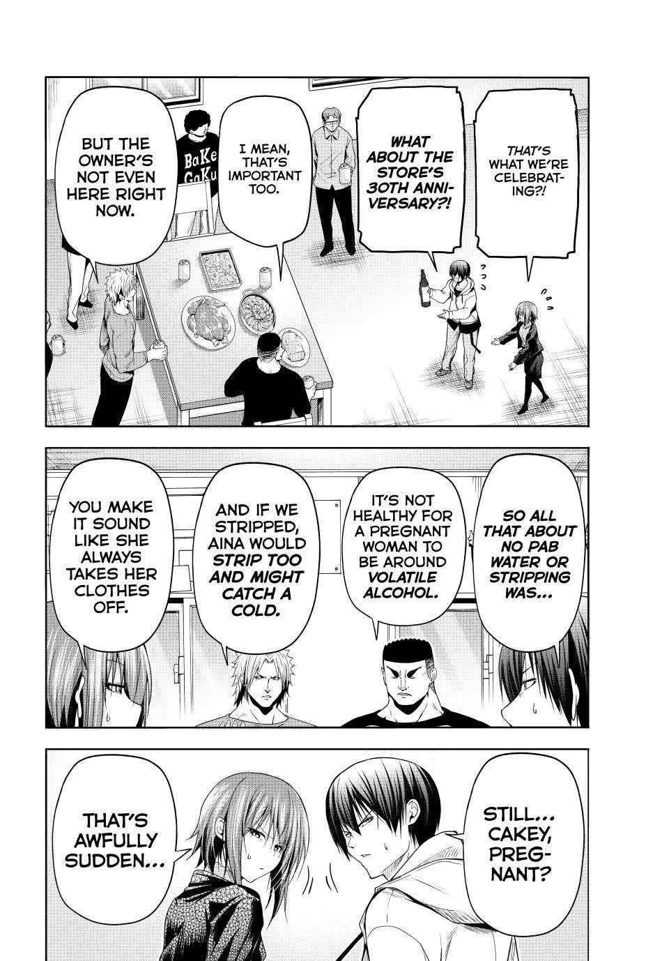 Grand Blue Manga Chapter 100 page 16 - Anniversary! scene