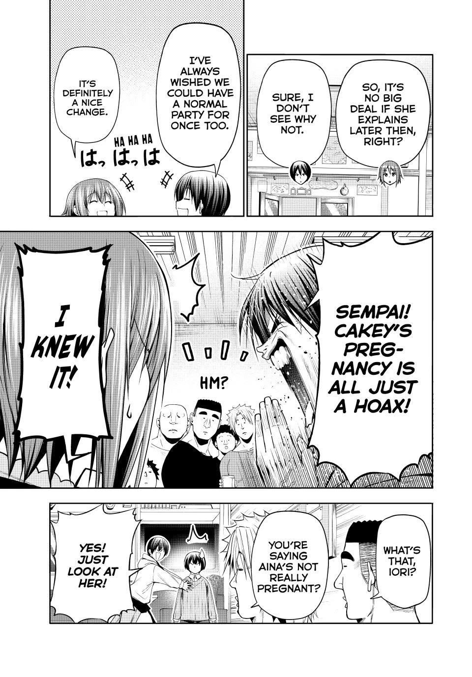 Grand Blue Manga Chapter 100 page 27 - Anniversary! scene