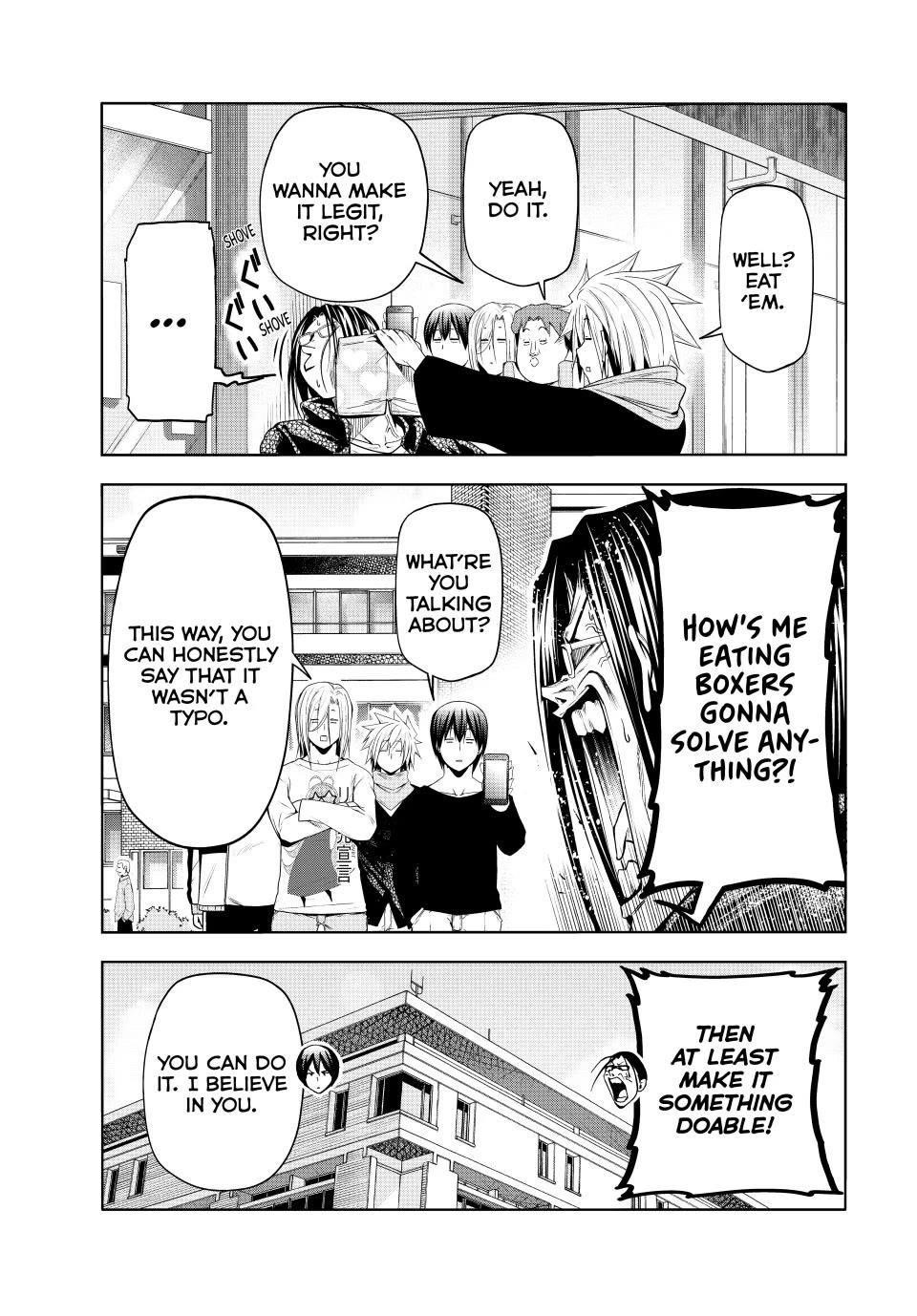 Grand Blue Manga Chapter 101 page 15 - Influencer scene