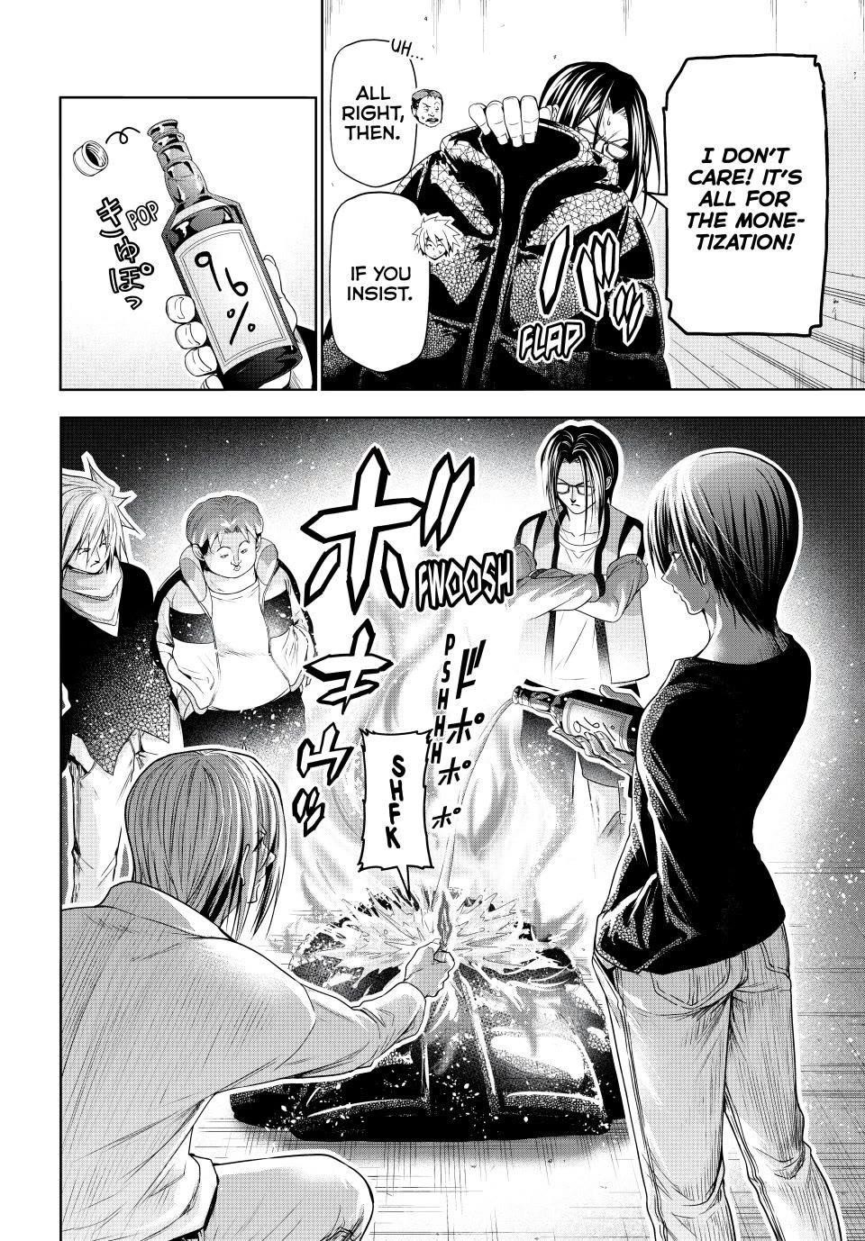 Grand Blue Manga Chapter 101 page 18 - Influencer scene