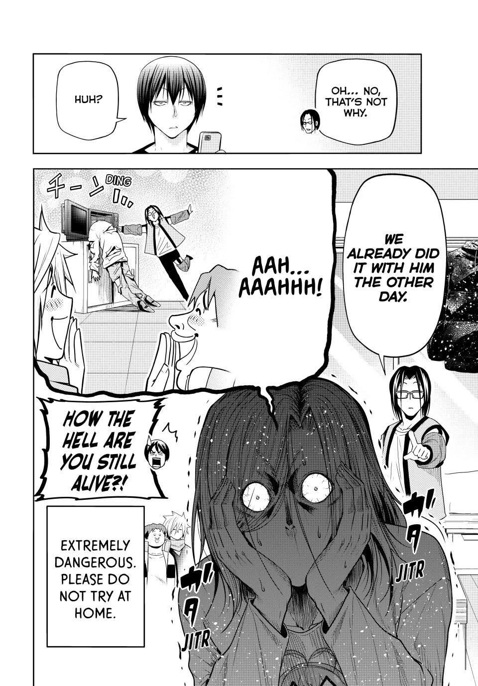 Grand Blue Manga Chapter 101 page 28 - Influencer scene
