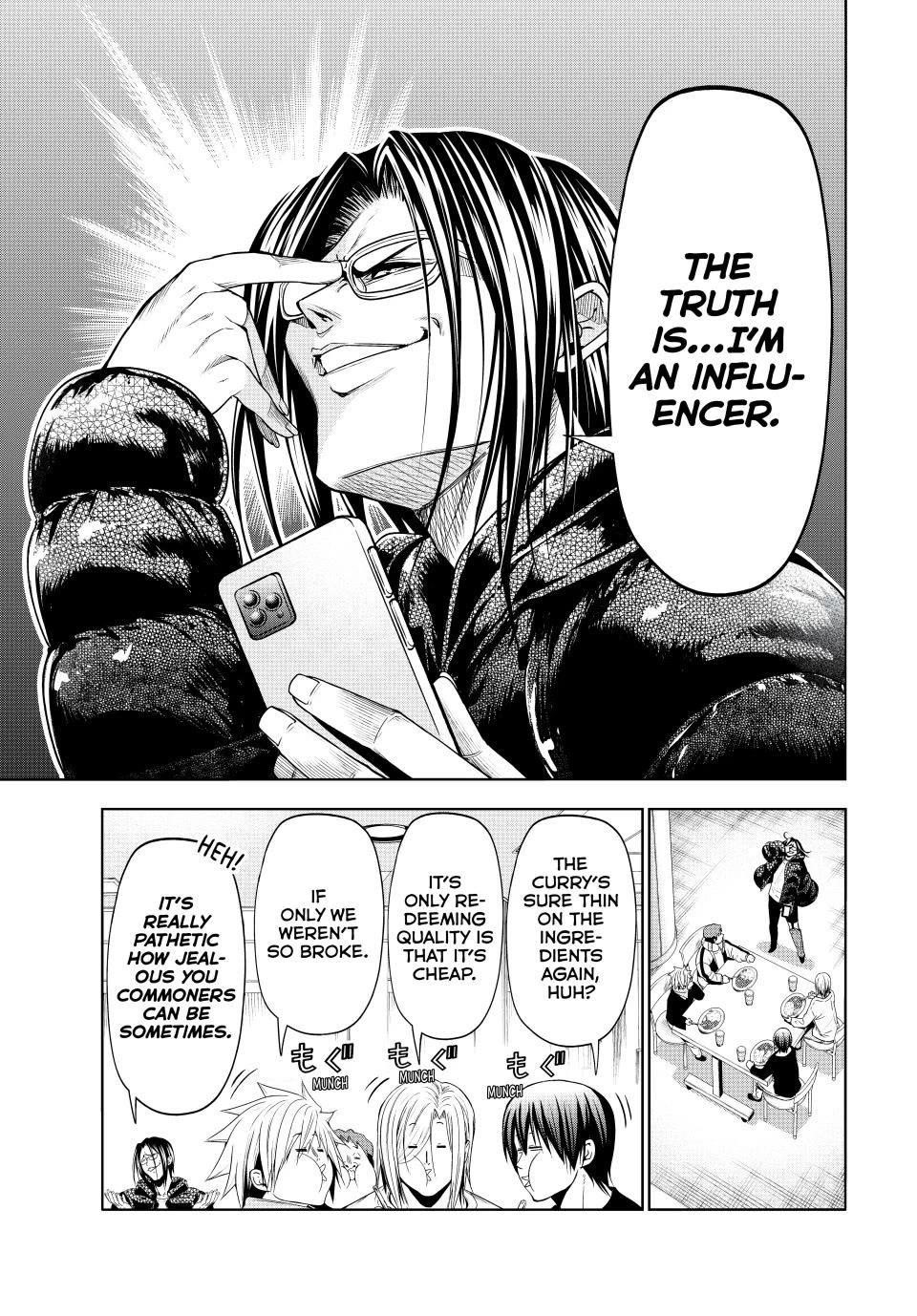 Grand Blue Manga Chapter 101 page 3 - Influencer scene