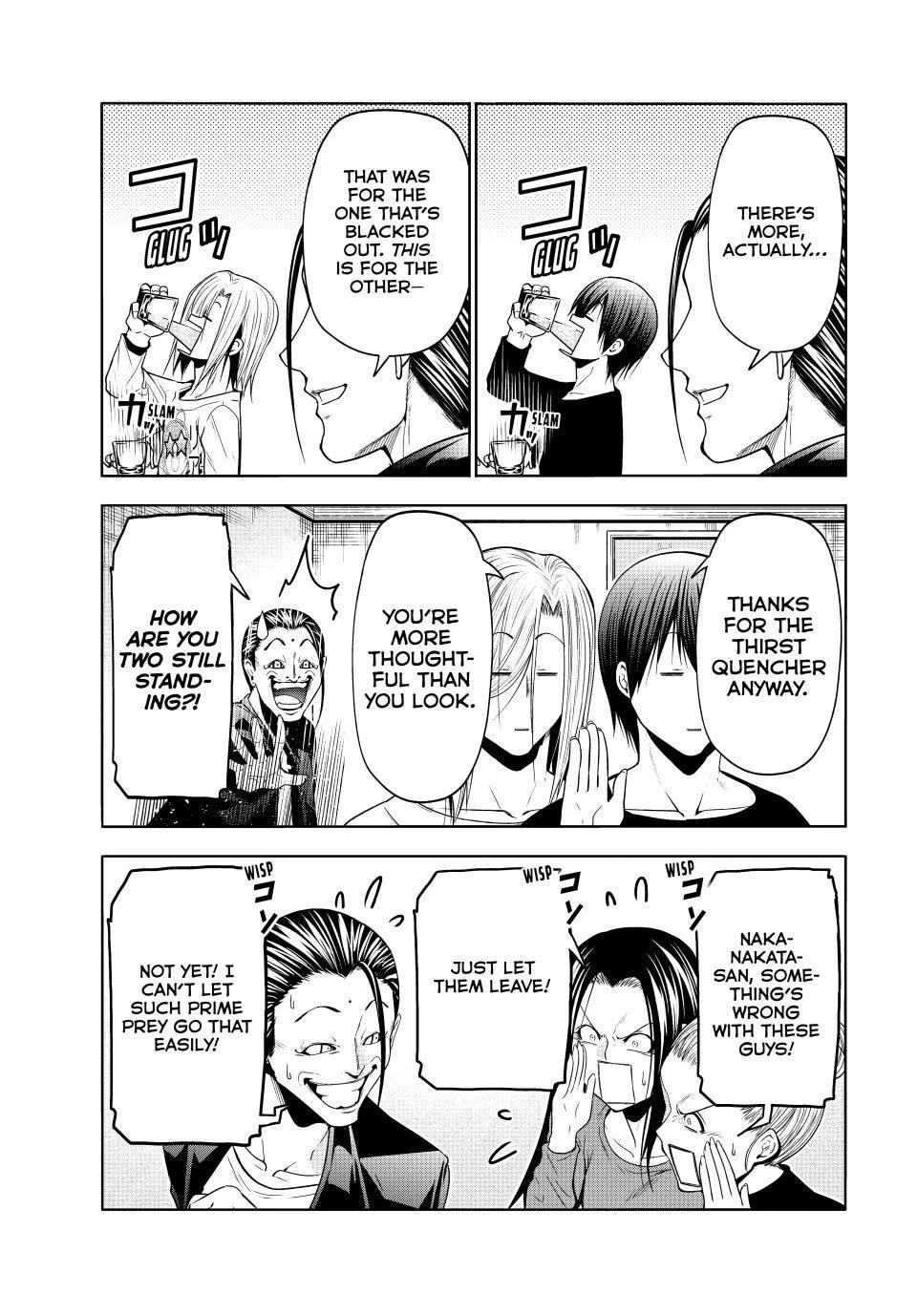 Grand Blue Manga Chapter 102 page 23 - Proselytism scene