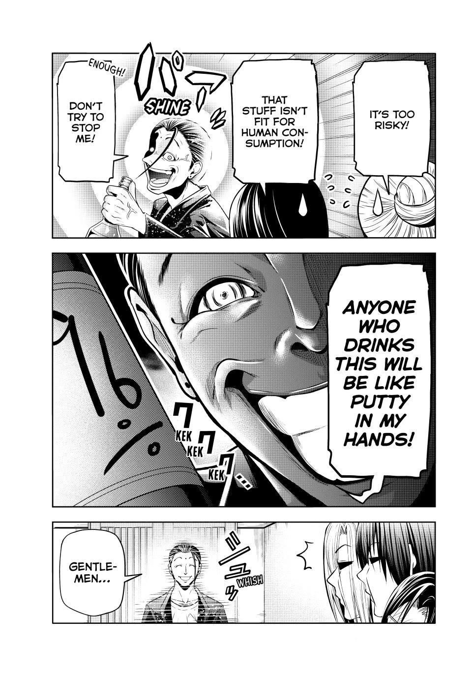 Grand Blue Manga Chapter 102 page 25 - Proselytism scene