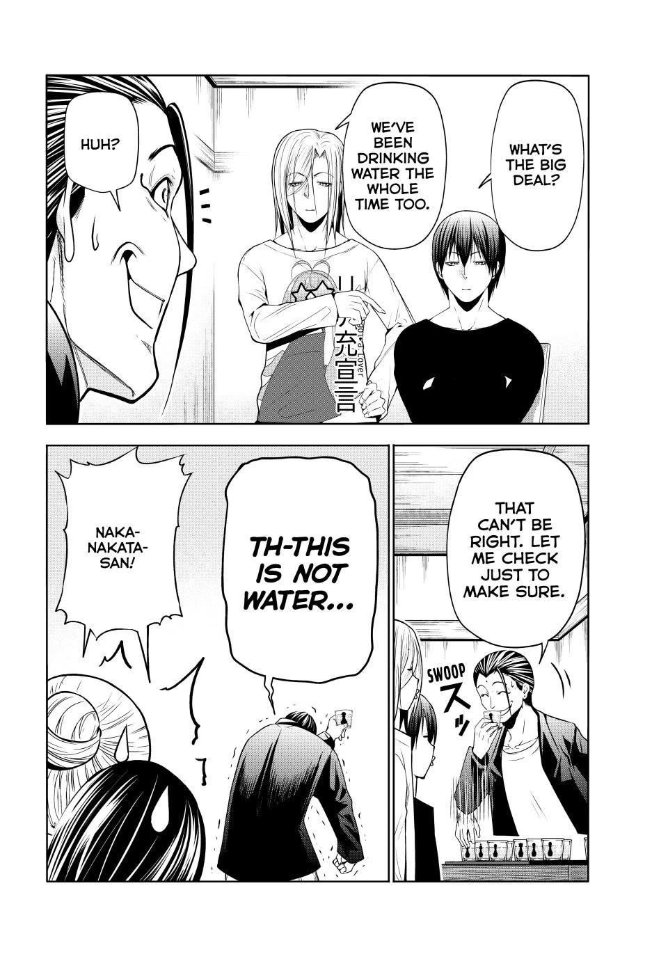Grand Blue Manga Chapter 102 page 32 - Proselytism scene