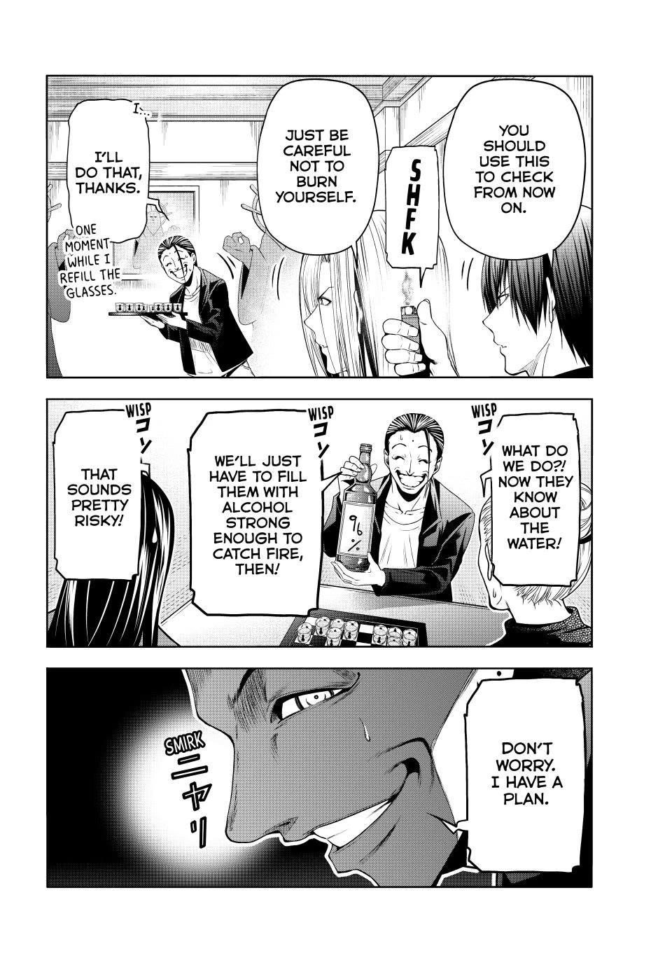 Grand Blue Manga Chapter 102 page 34 - Proselytism scene