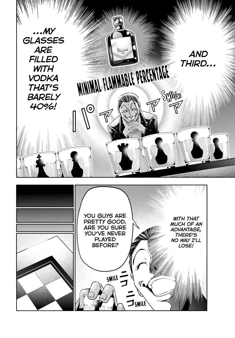 Grand Blue Manga Chapter 102 page 36 - Proselytism scene