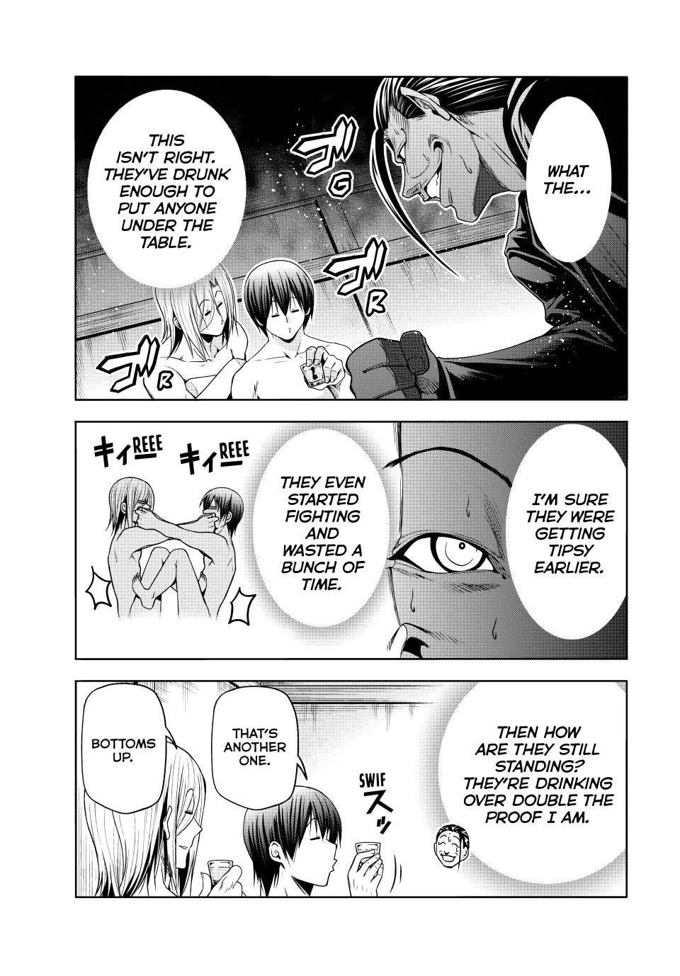 Grand Blue Manga Chapter 102 page 37 - Proselytism scene