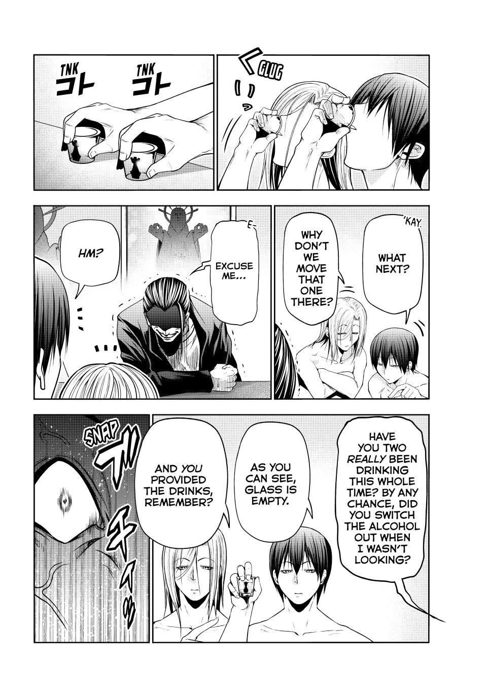 Grand Blue Manga Chapter 102 page 38 - Proselytism scene