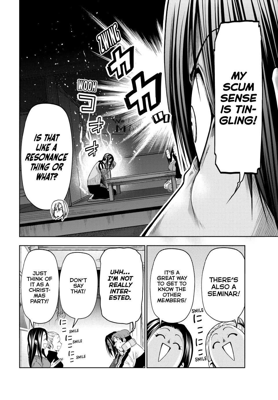 Grand Blue Manga Chapter 102 page 6 - Proselytism scene