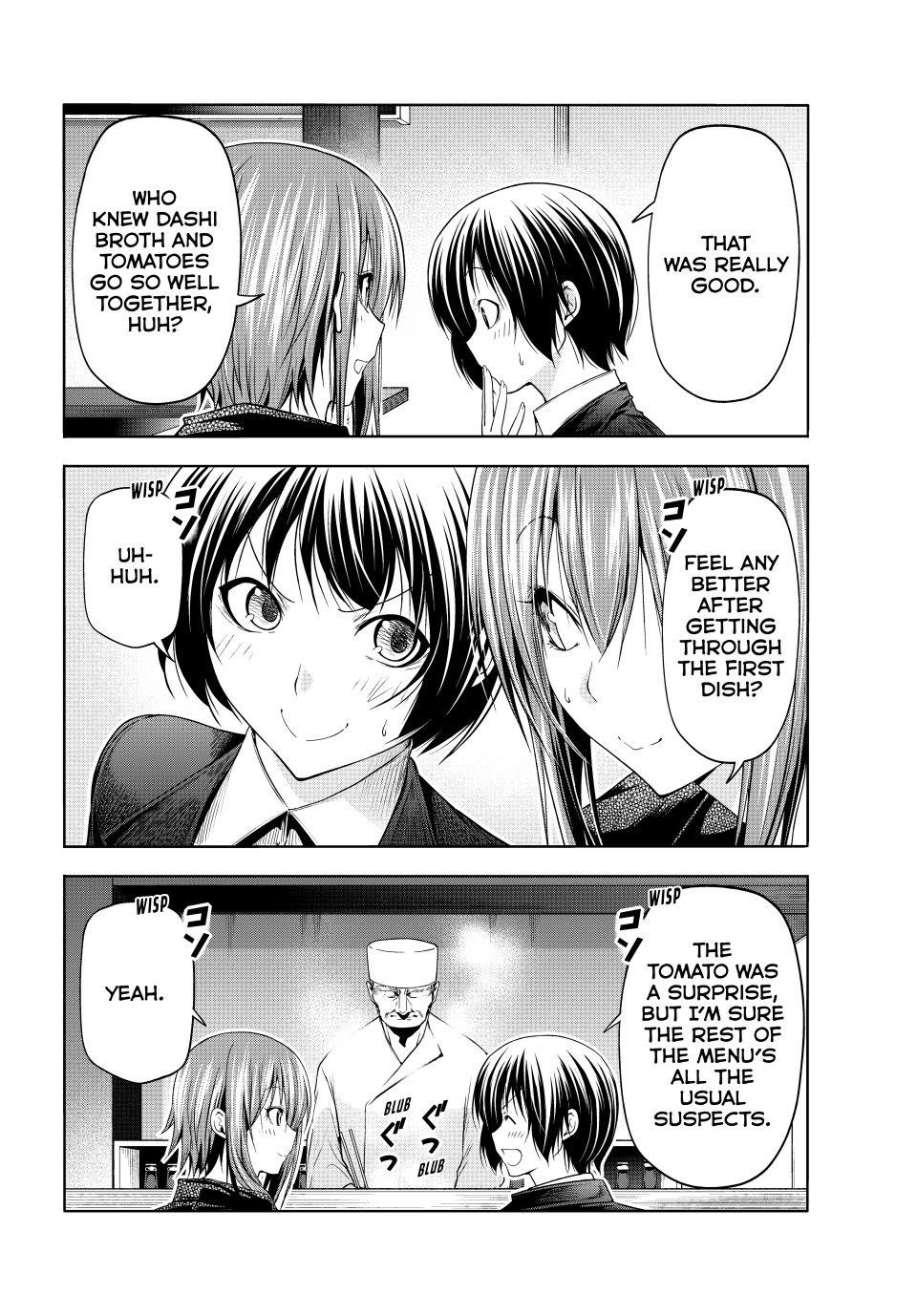 Grand Blue Manga Chapter 103 page 14 - Congratulatory Gift scene