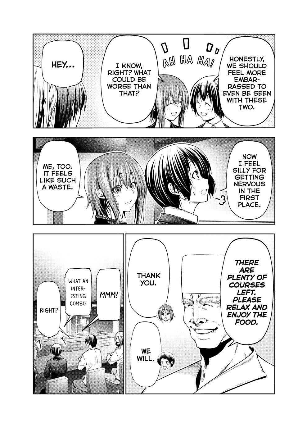Grand Blue Manga Chapter 103 page 19 - Congratulatory Gift scene