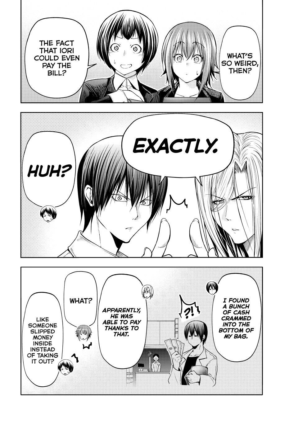 Grand Blue Manga Chapter 103 page 22 - Congratulatory Gift scene