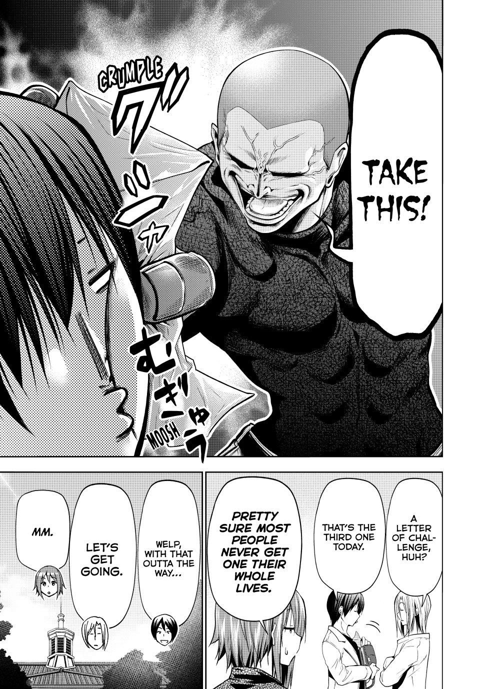 Grand Blue Manga Chapter 103 page 5 - Congratulatory Gift scene