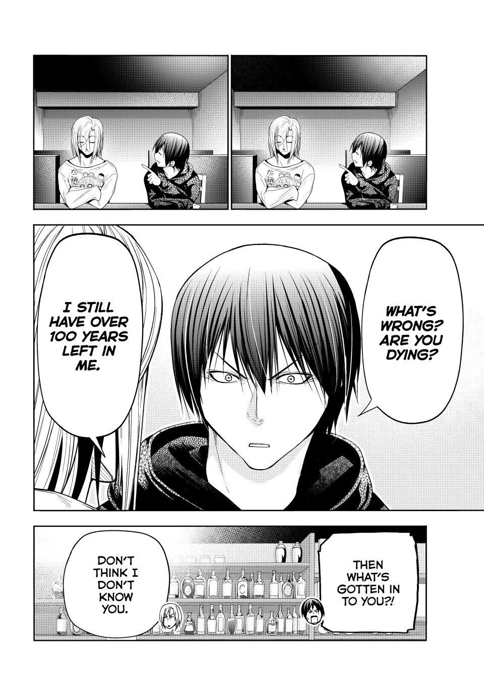 Grand Blue Manga Chapter 104 page 10 - Spooky Stuff scene