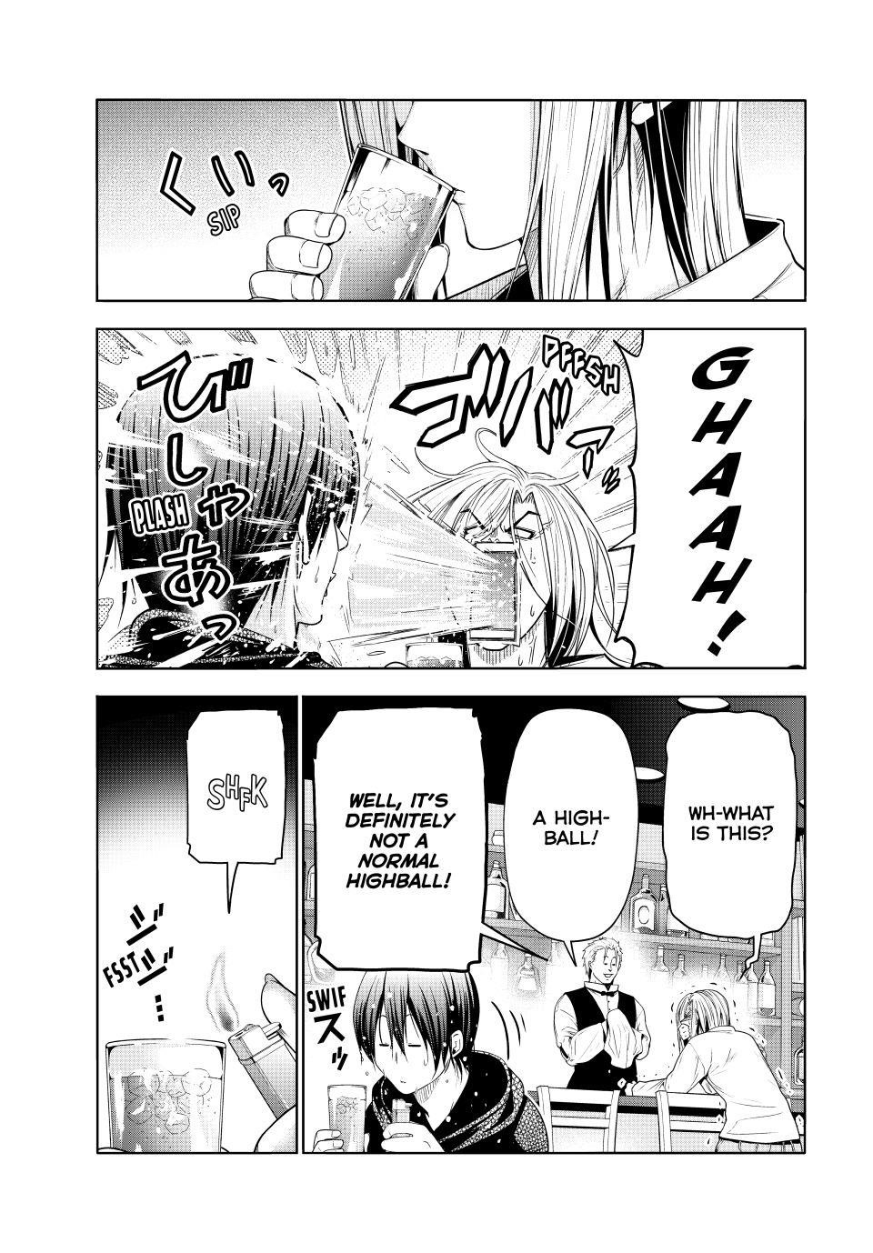 Grand Blue Manga Chapter 104 page 15 - Spooky Stuff scene