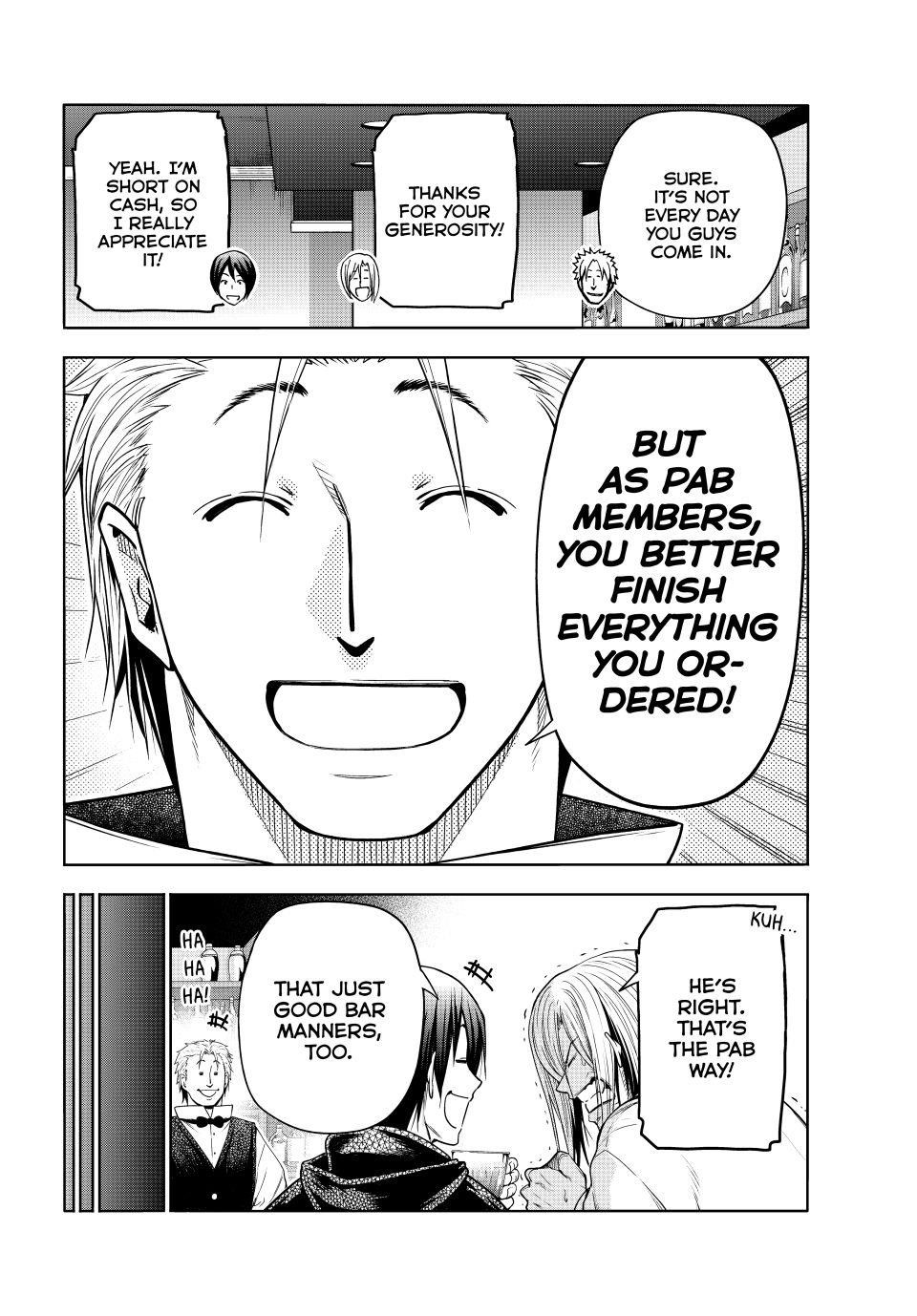 Grand Blue Manga Chapter 104 page 20 - Spooky Stuff scene