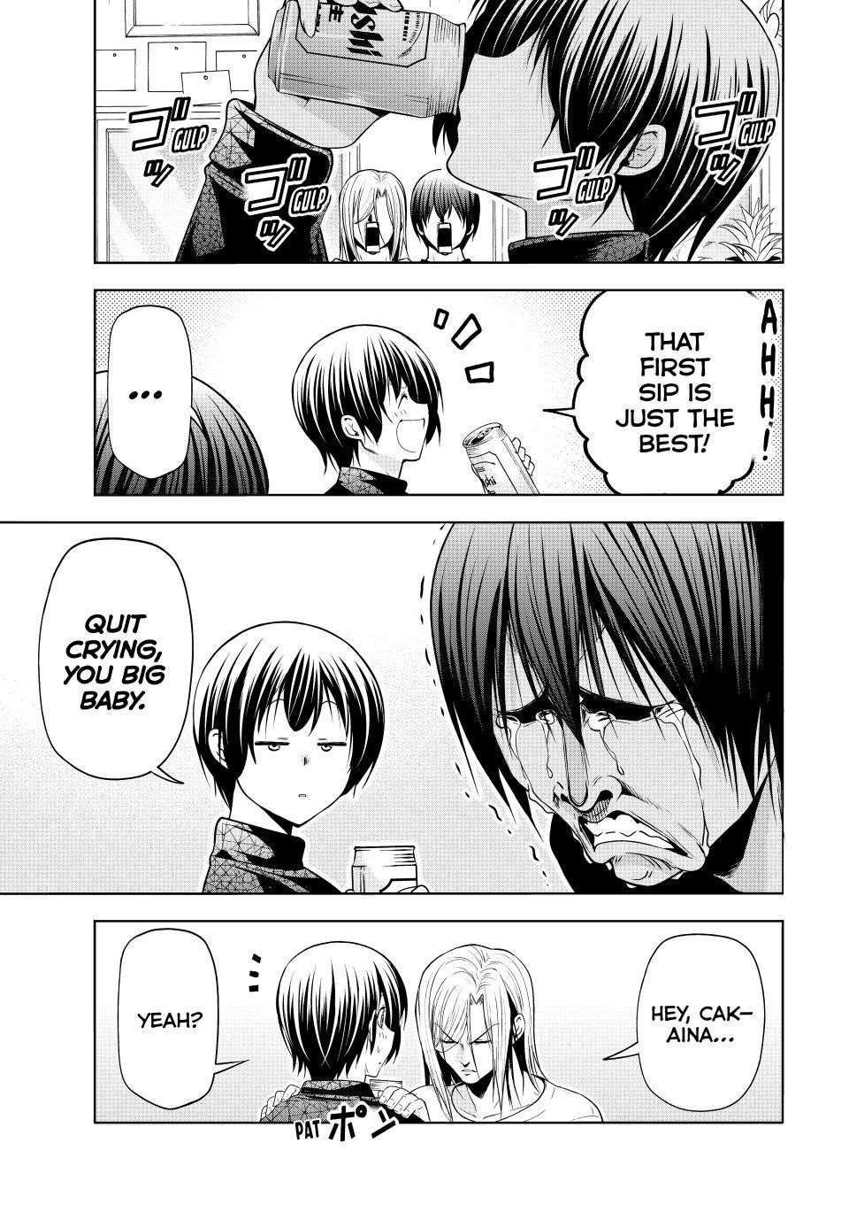 Grand Blue Manga Chapter 105 page 19 - The Pinnacle of Flavor scene