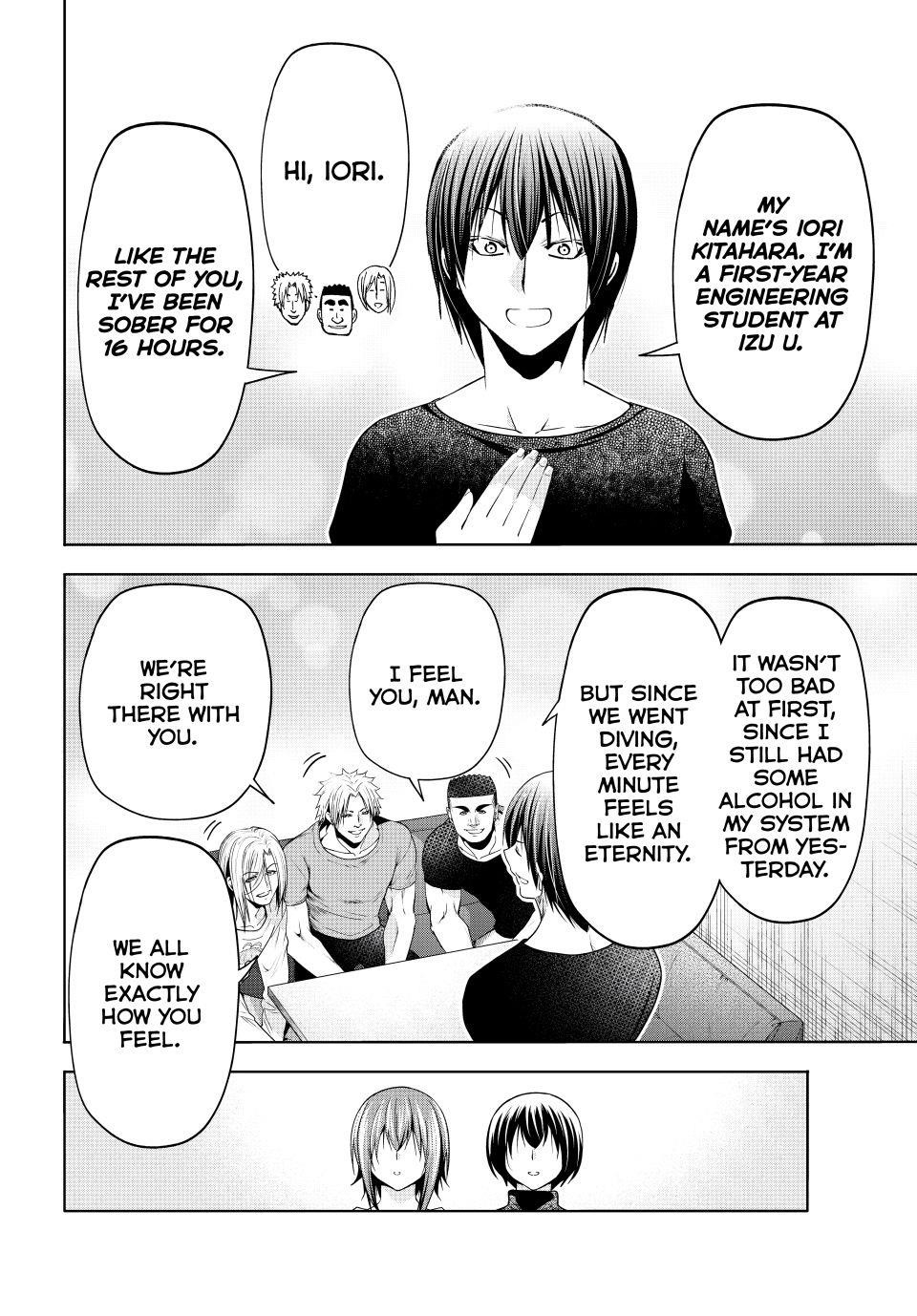 Grand Blue Manga Chapter 105 page 24 - The Pinnacle of Flavor scene