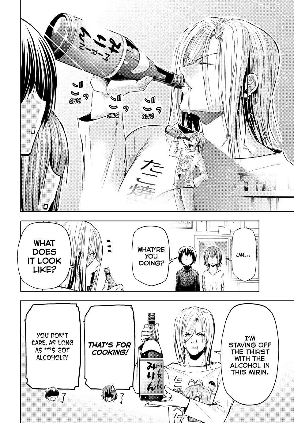 Grand Blue Manga Chapter 105 page 30 - The Pinnacle of Flavor scene