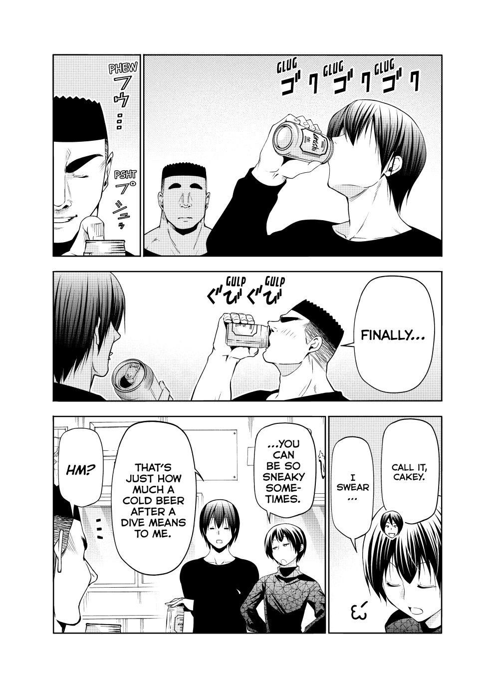 Grand Blue Manga Chapter 105 page 37 - The Pinnacle of Flavor scene