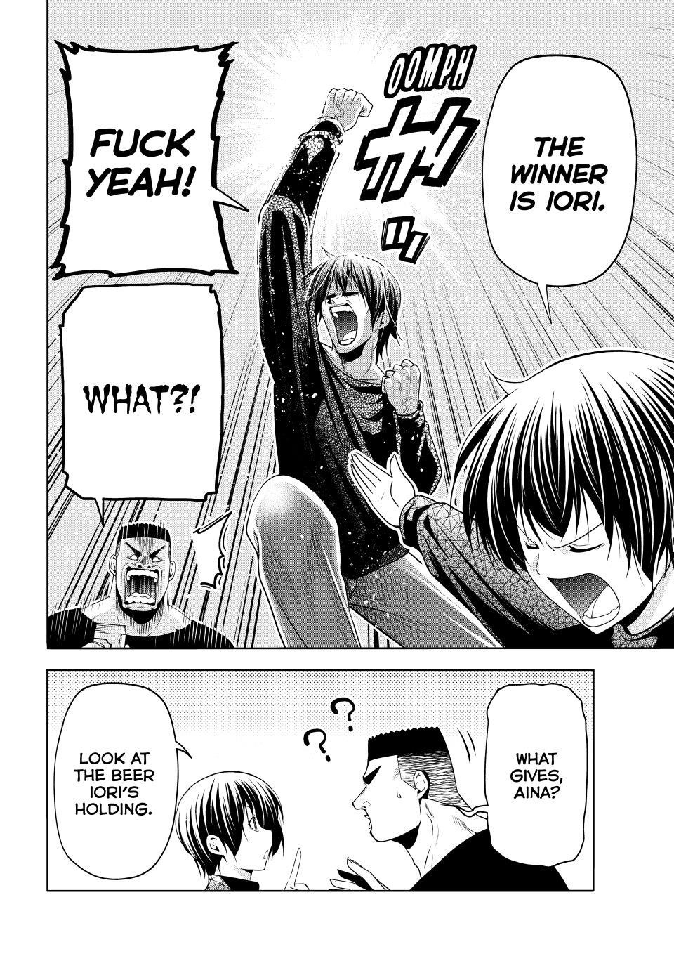 Grand Blue Manga Chapter 105 page 38 - The Pinnacle of Flavor scene