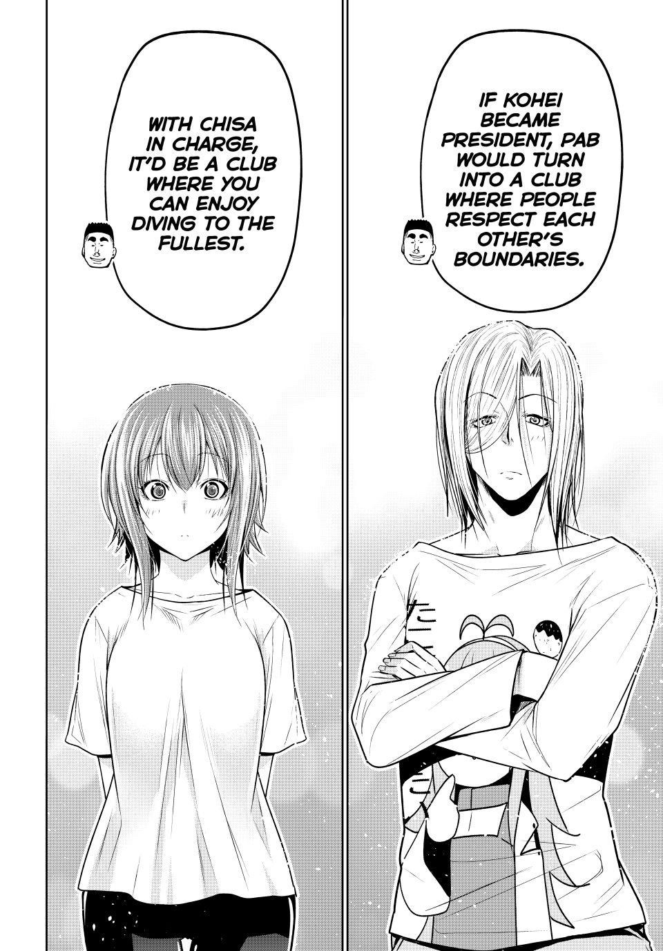 Grand Blue Manga Chapter 105 page 42 - The Pinnacle of Flavor scene