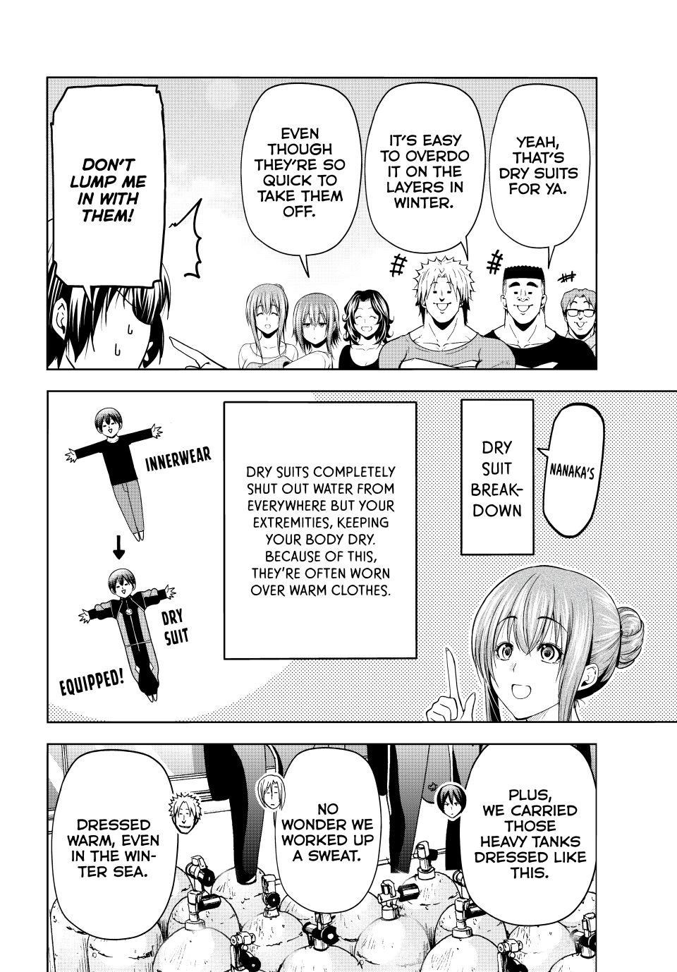 Grand Blue Manga Chapter 105 page 6 - The Pinnacle of Flavor scene