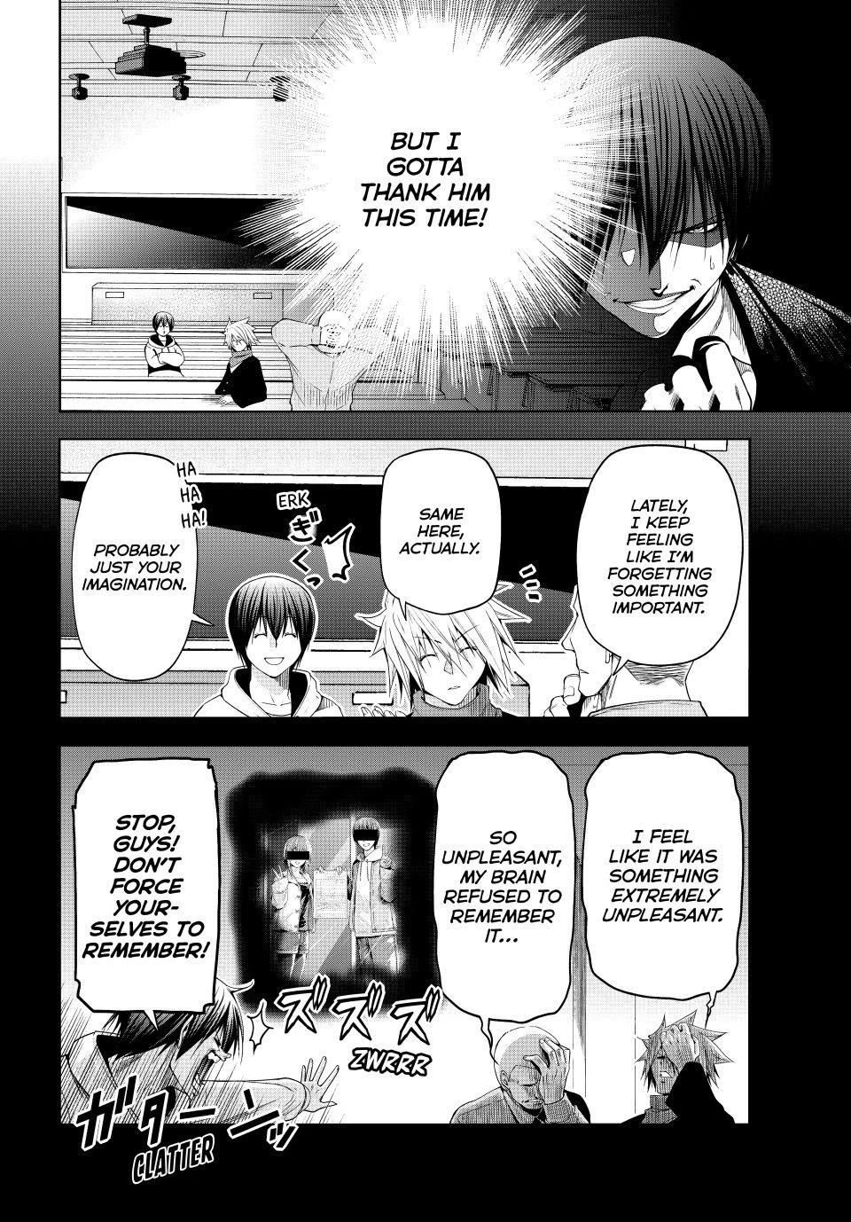 Grand Blue Manga Chapter 106 page 10 - Birds of a Feather scene