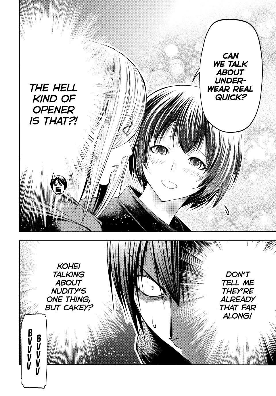 Grand Blue Manga Chapter 106 page 20 - Birds of a Feather scene