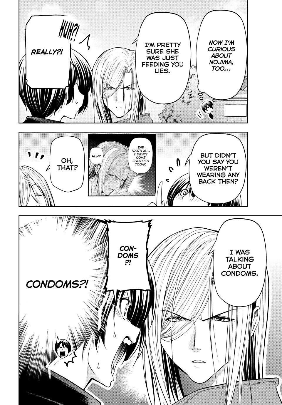 Grand Blue Manga Chapter 106 page 22 - Birds of a Feather scene
