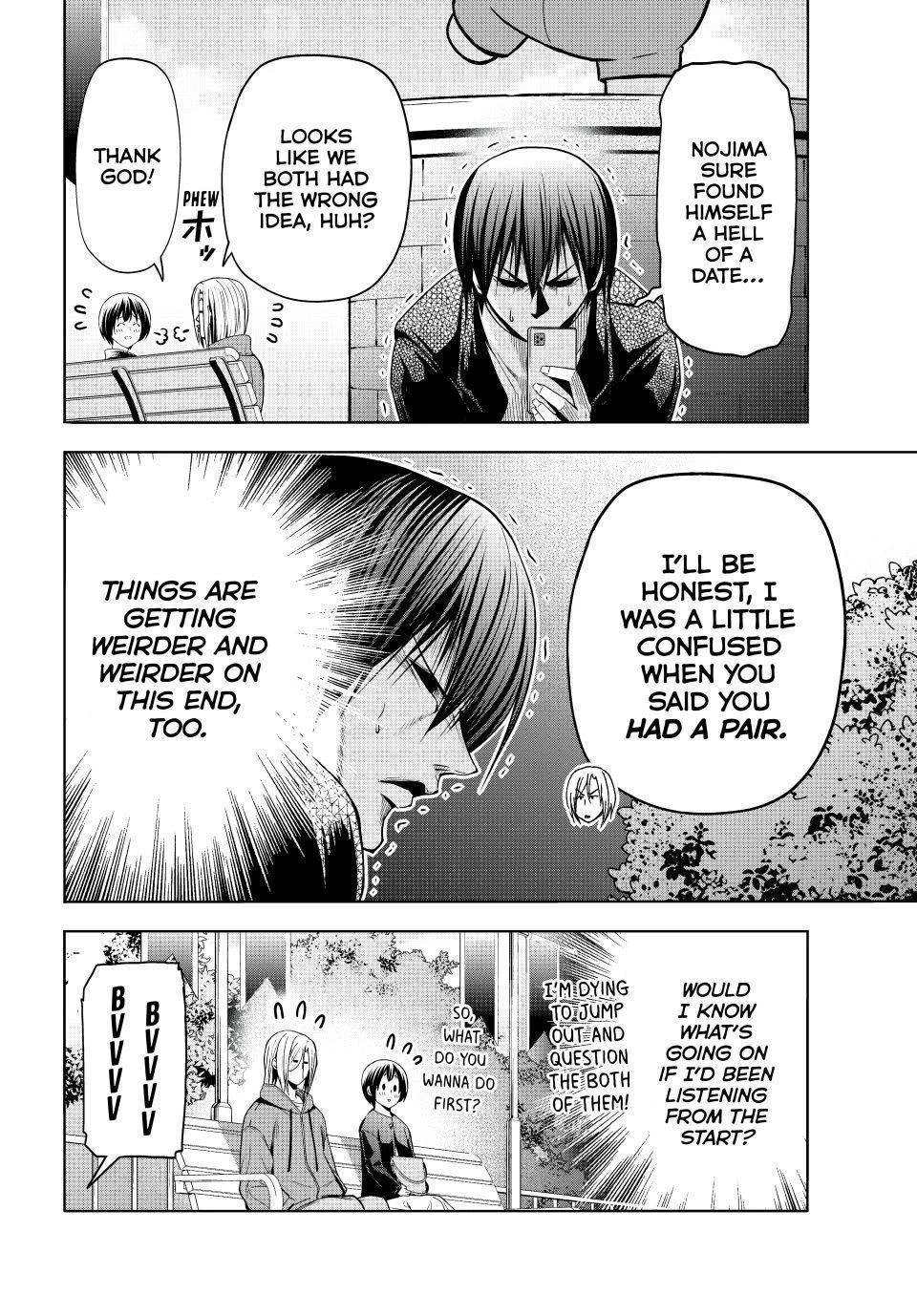 Grand Blue Manga Chapter 106 page 24 - Birds of a Feather scene