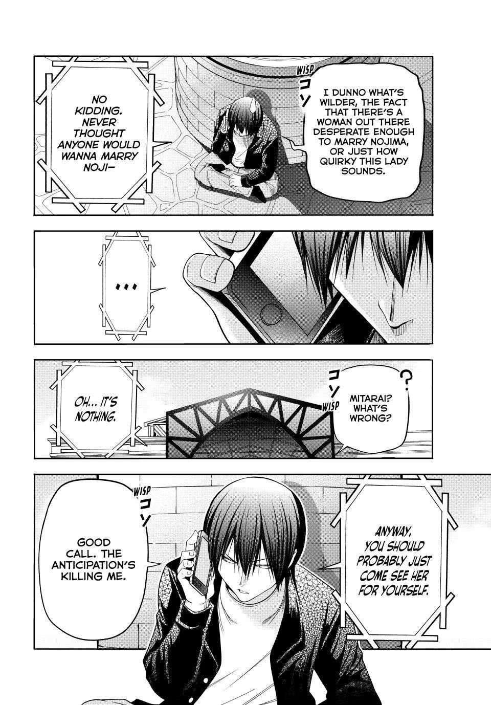 Grand Blue Manga Chapter 106 page 26 - Birds of a Feather scene