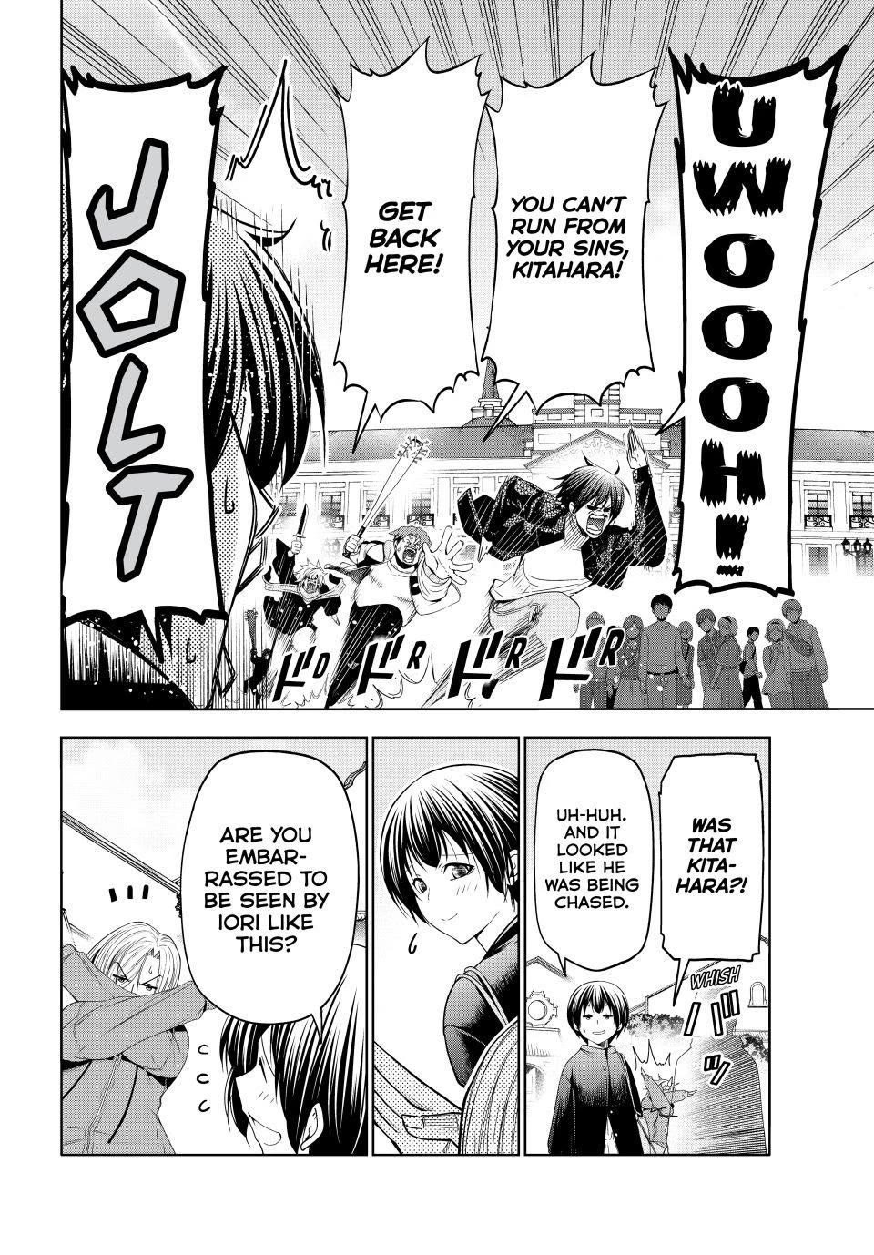 Grand Blue Manga Chapter 106 page 38 - Birds of a Feather scene