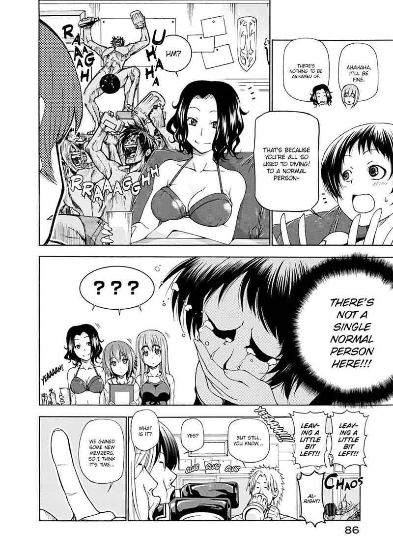 Grand Blue Manga Chapter 11 page 10 - First Buddy scene