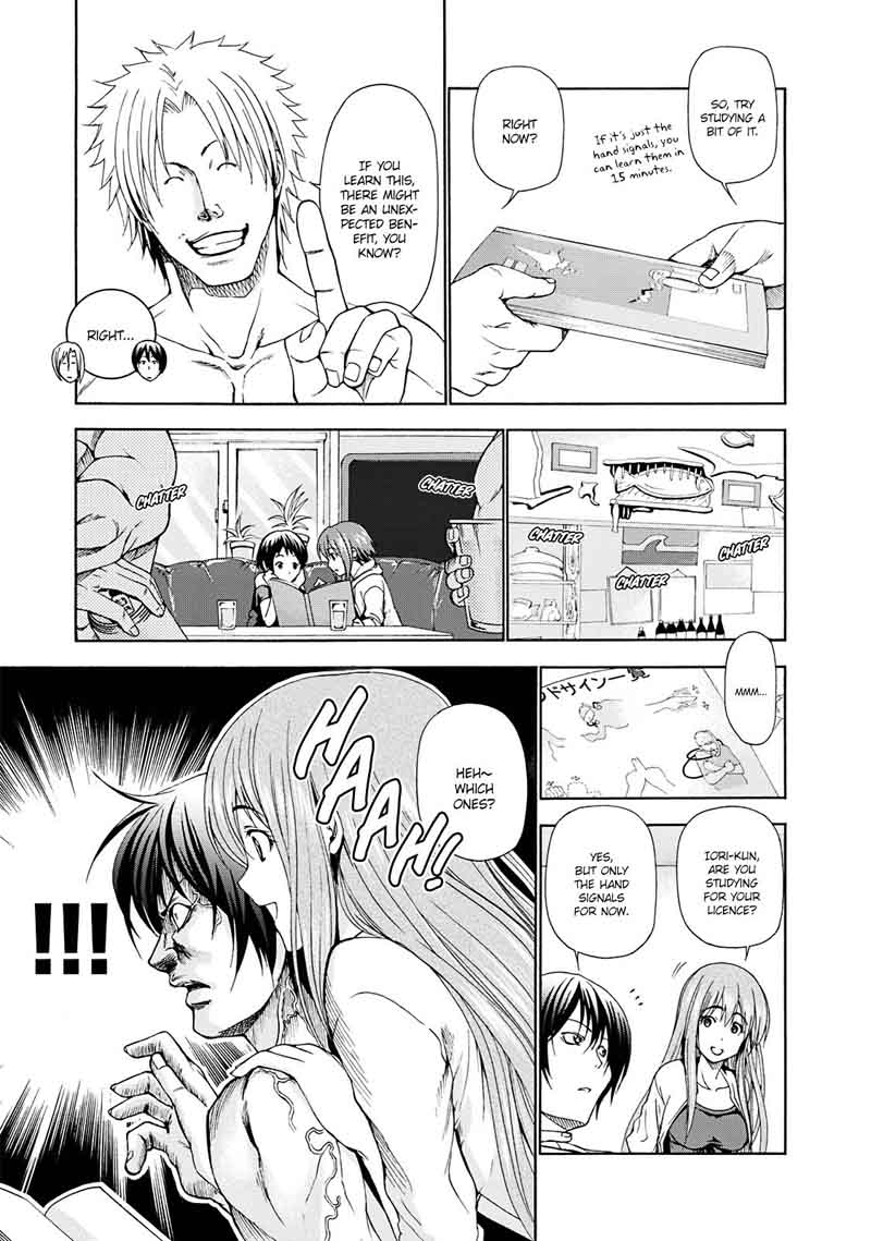 Grand Blue Manga Chapter 11 page 15 - First Buddy scene