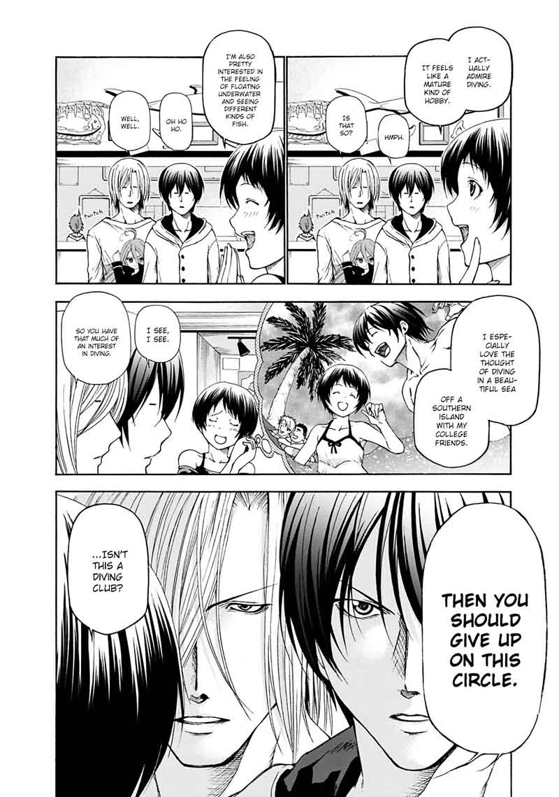 Grand Blue Manga Chapter 11 page 2 - First Buddy scene