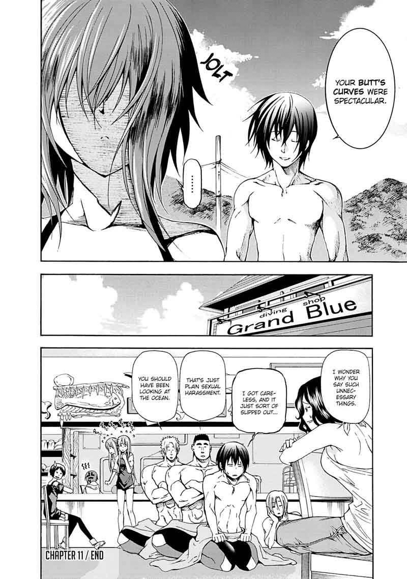 Grand Blue Manga Chapter 11 page 39 - First Buddy scene