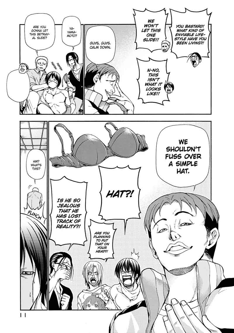 Grand Blue Manga Chapter 13 page 11 - Drinking at Home scene