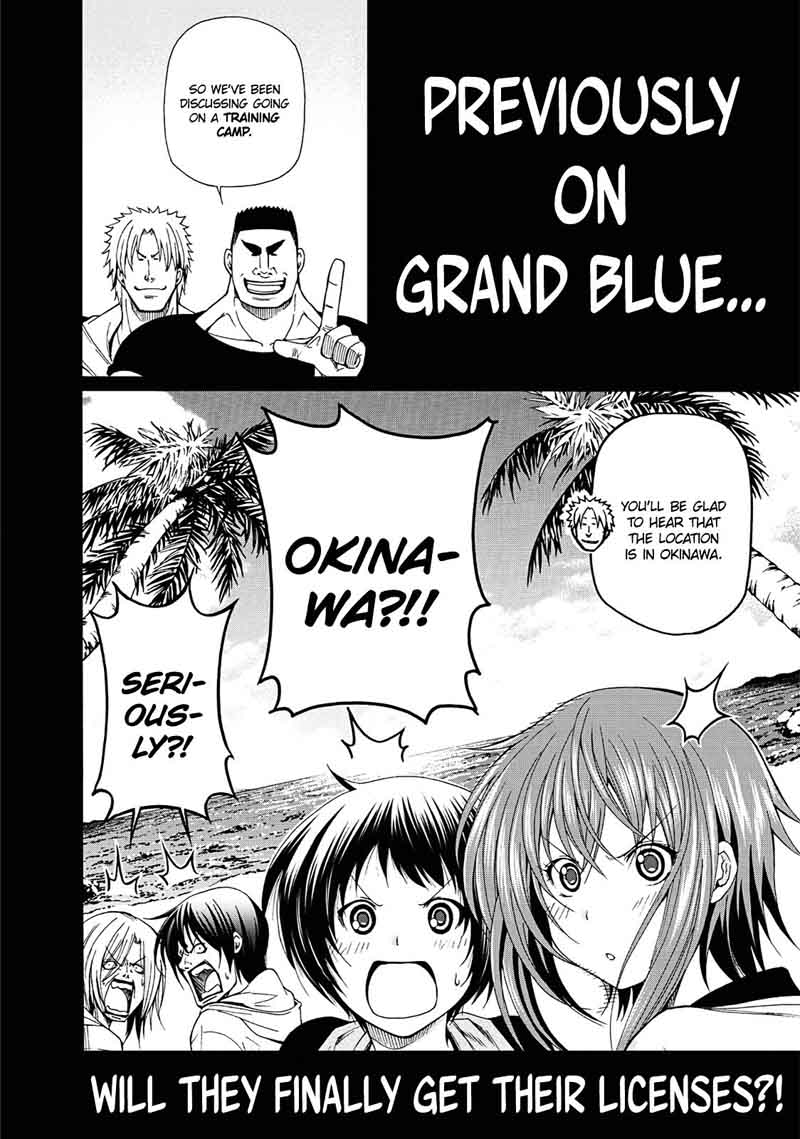 Grand Blue Manga Chapter 13 page 2 - Drinking at Home scene