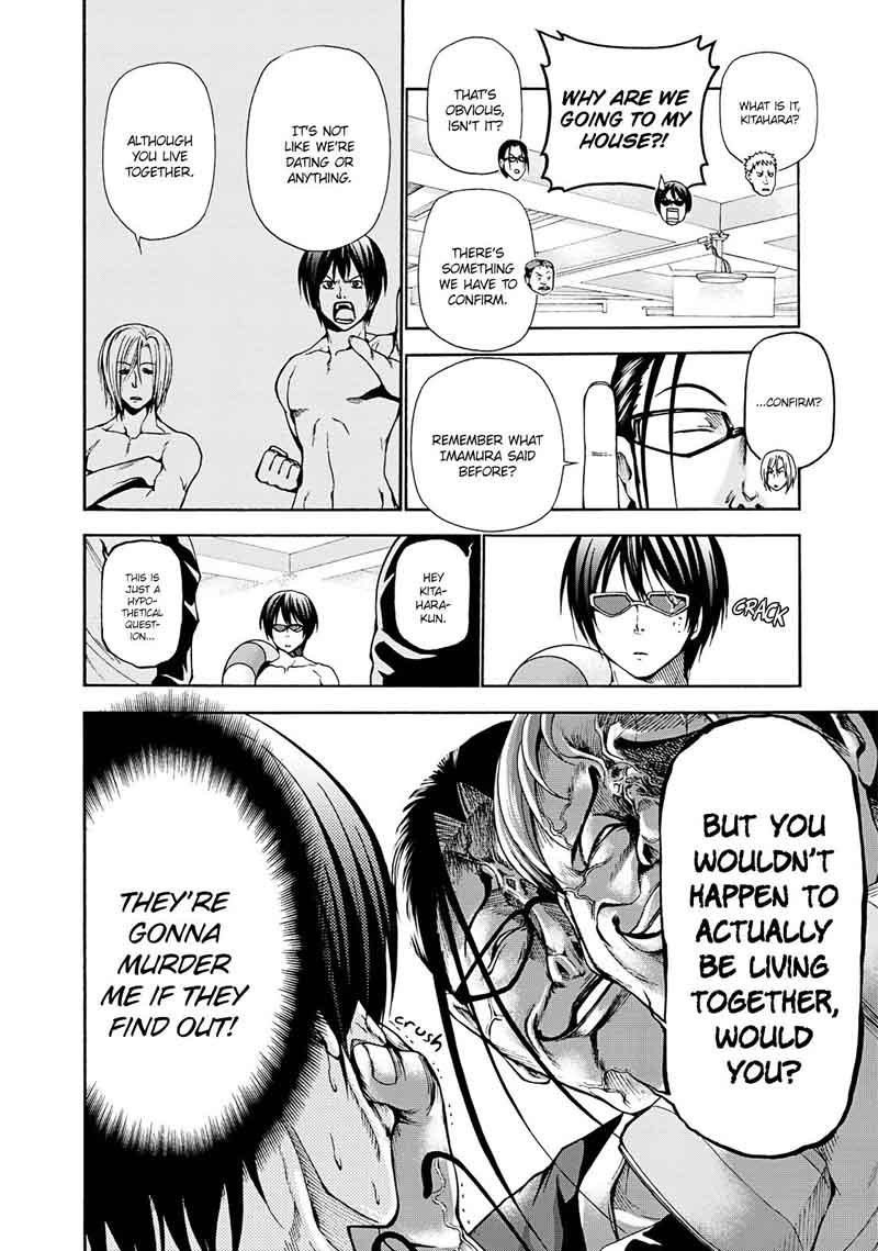 Grand Blue Manga Chapter 13 page 6 - Drinking at Home scene