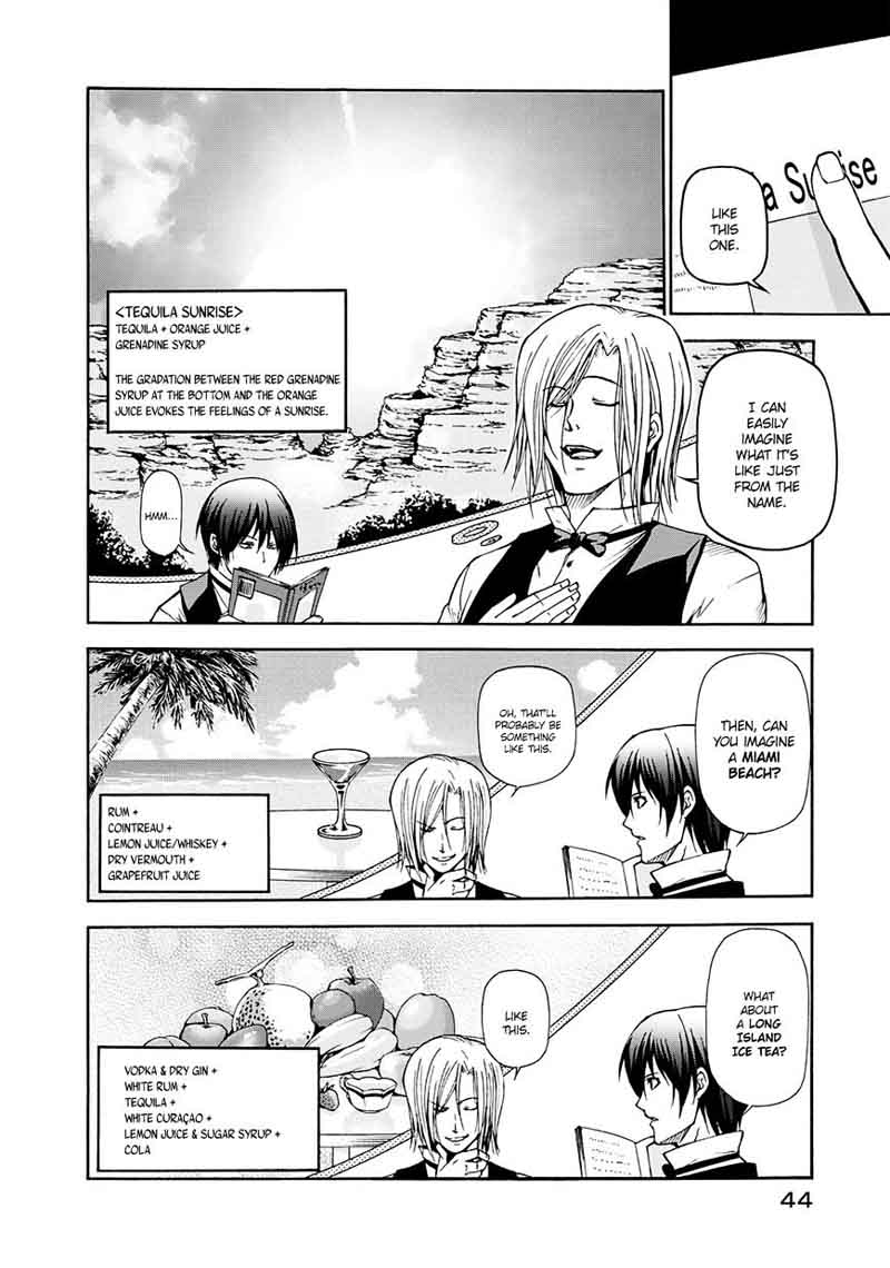 Grand Blue Manga Chapter 14 page 18 - A Man's Cocktail scene