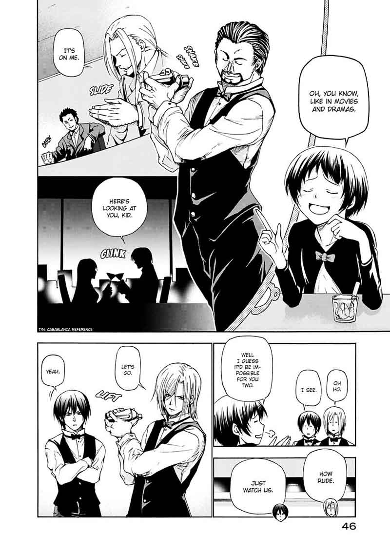 Grand Blue Manga Chapter 14 page 20 - A Man's Cocktail scene