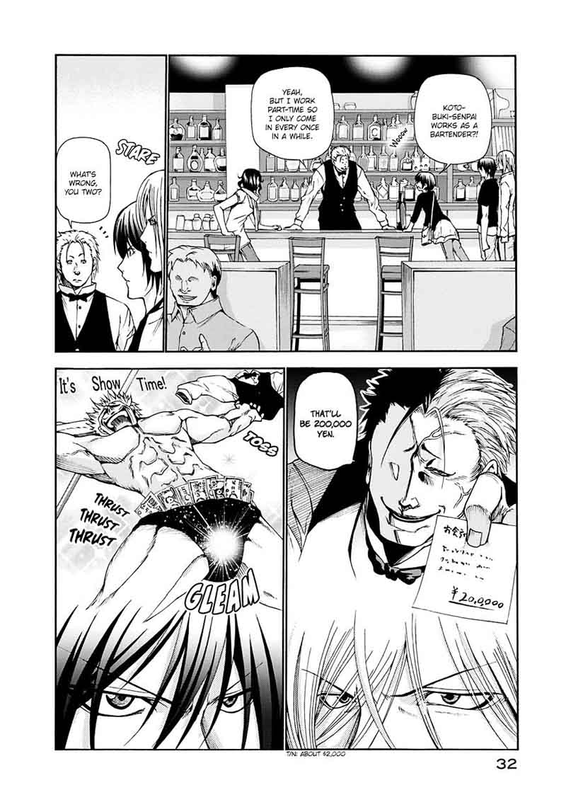 Grand Blue Manga Chapter 14 page 6 - A Man's Cocktail scene