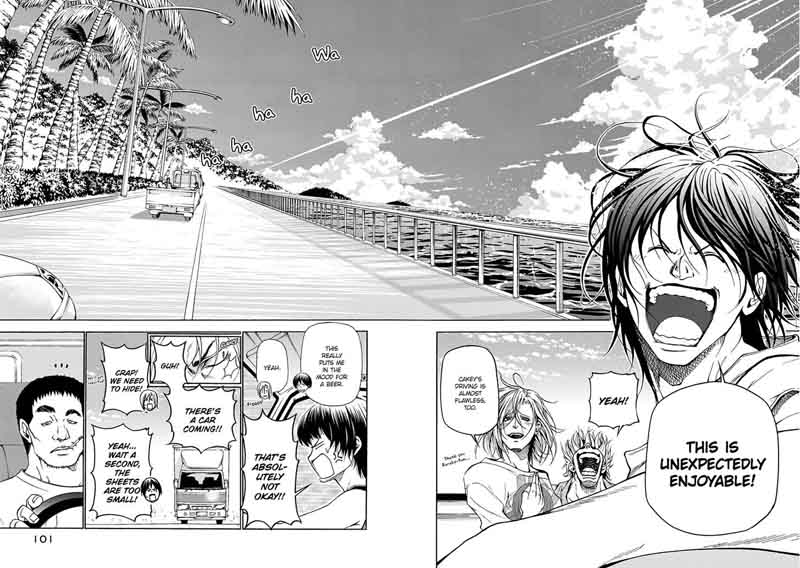 Grand Blue Manga Chapter 16 page 11 - Okinawa Landing! scene